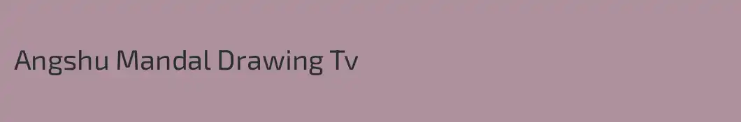 Angshu Mandal Drawing Tv